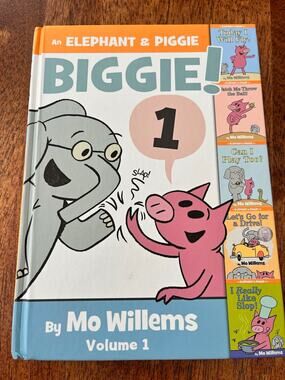 An Elephant & Piggie BIGGIE! Vol 1 Hardcover First Edition